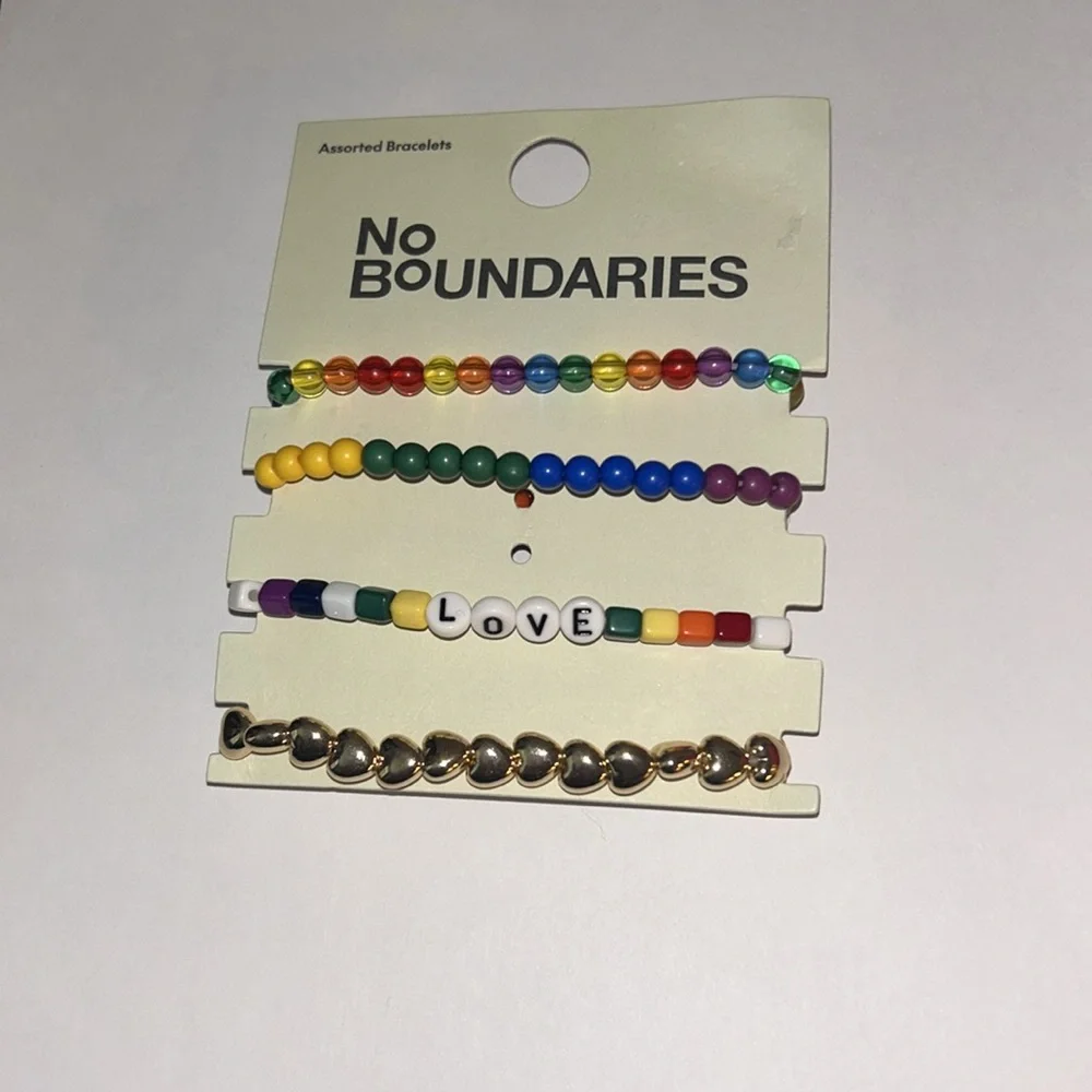 No Boundaries Rainbow Jewelry Set (4 Bracelets)
